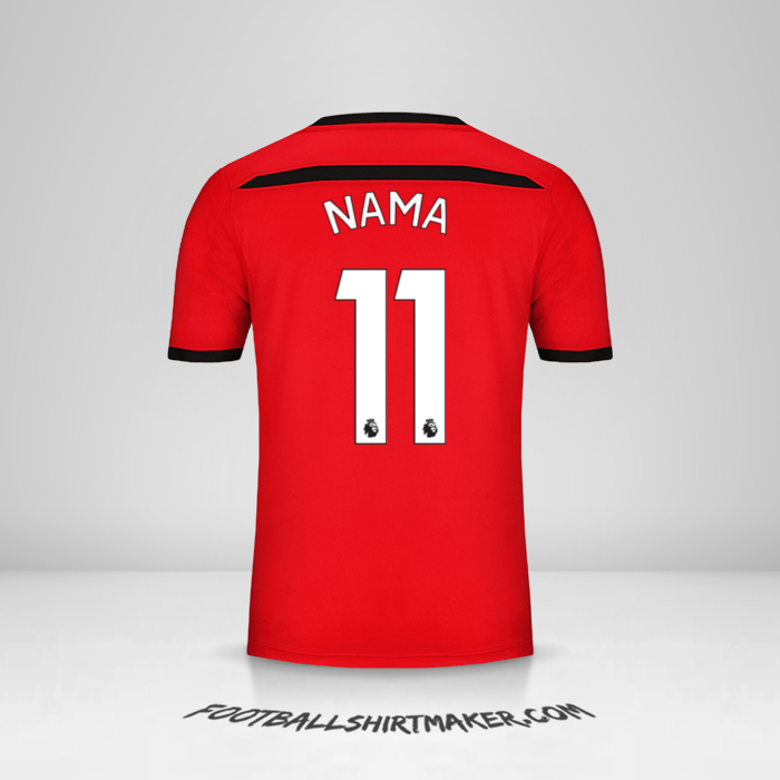 Jersey Southampton FC 2018/19 -  nama - 11