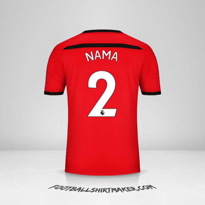 Jersey Southampton FC 2018/19 -  nama - 2
