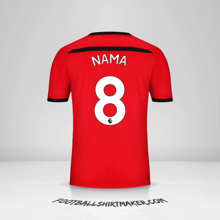 Jersey Southampton FC 2018/19 -  nama - 8