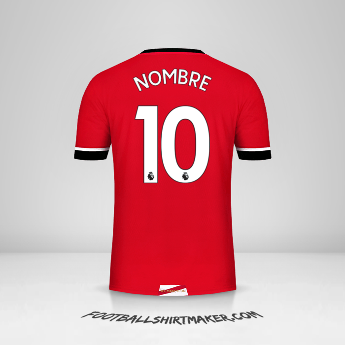 Camiseta Southampton FC 2020/21 -  nombre - 10