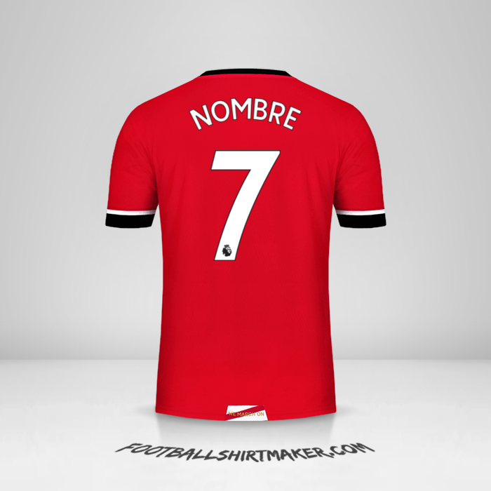 Jersey Southampton FC 2020/21 -  nombre - 7