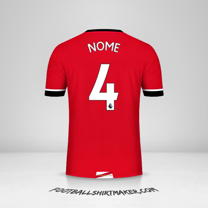 Camisa Southampton FC 2020/21 -  nome - 4