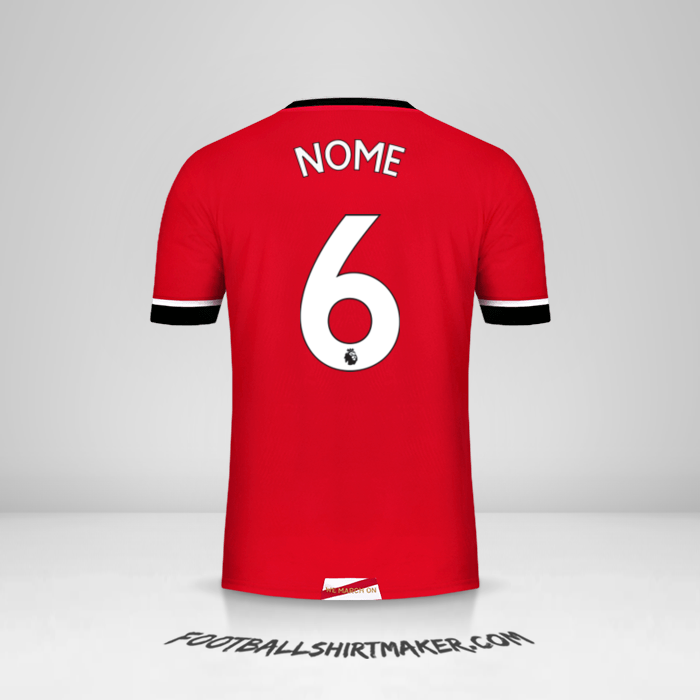 Maglia Southampton FC 2020/21 -  nome - 6