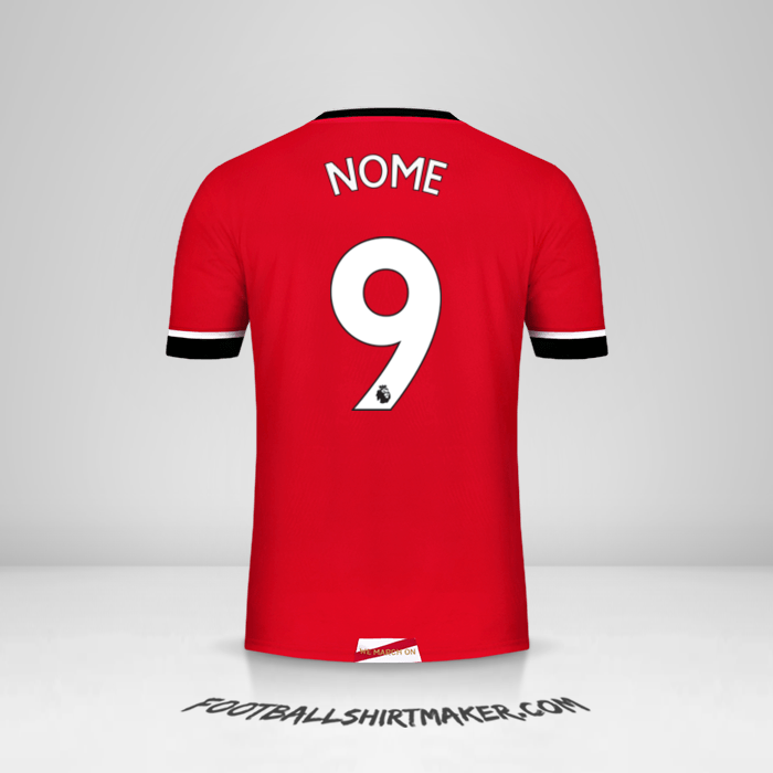 Camisa Southampton FC 2020/21 -  nome - 9