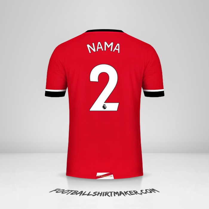 Jersey Southampton FC 2020/21 -  nama - 2