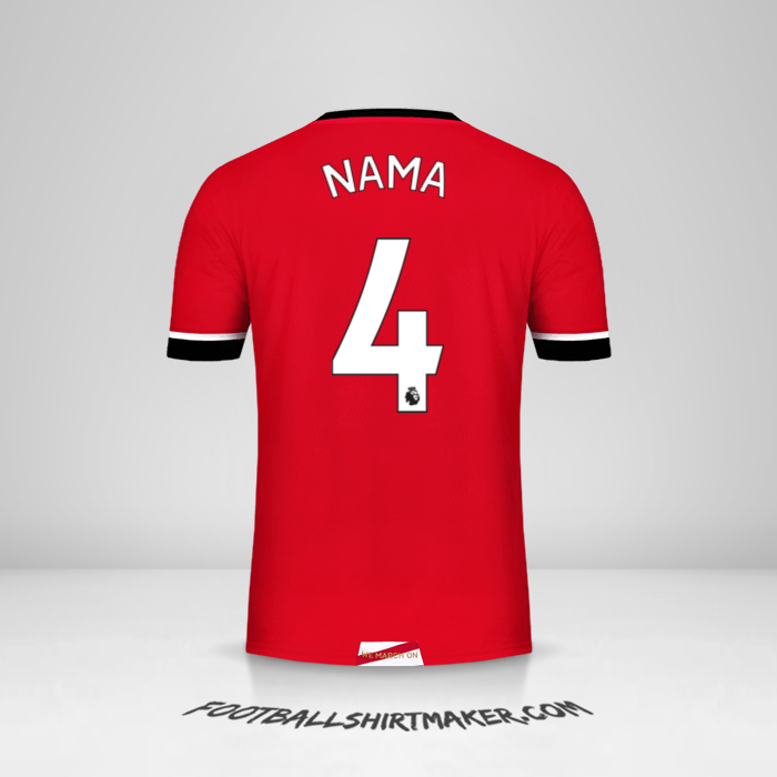 Jersey Southampton FC 2020/21 -  nama - 4