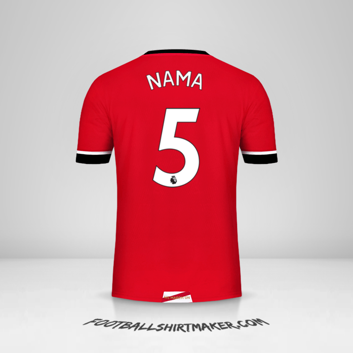 Jersey Southampton FC 2020/21 -  nama - 5