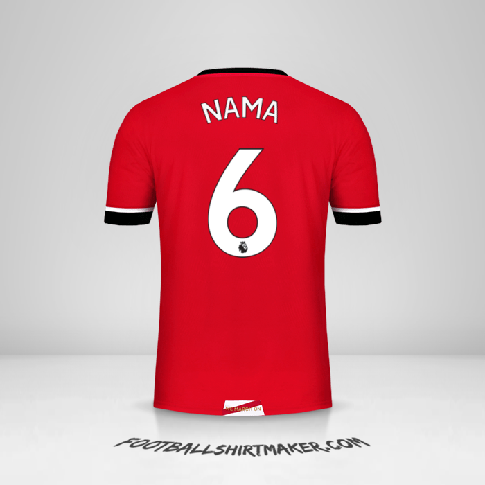 Jersey Southampton FC 2020/21 -  nama - 6