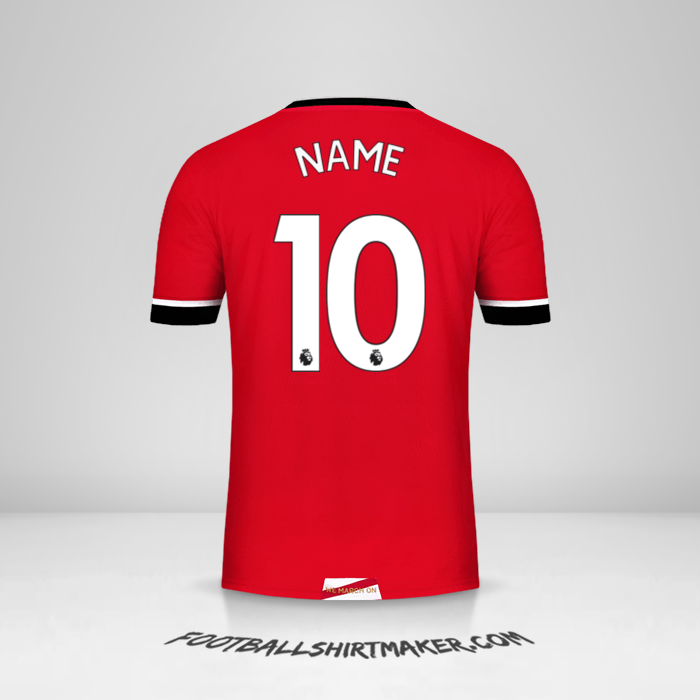 Shirt Southampton FC 2020/21 -  name - 10