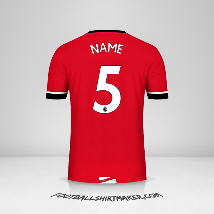 Trikot Southampton FC 2020/21 -  name - 5
