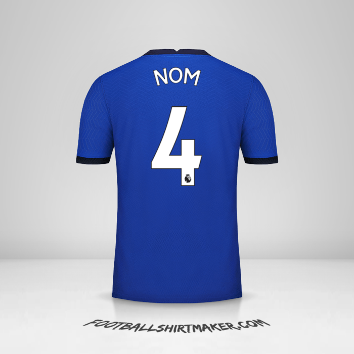 Maillot Chelsea 2020/21 -  nom - 4