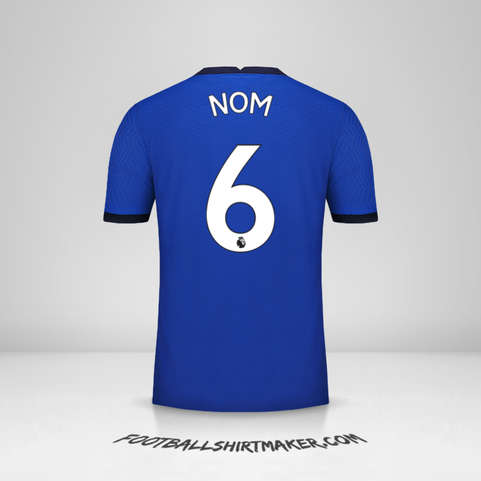 Maillot Chelsea 2020/21 -  nom - 6