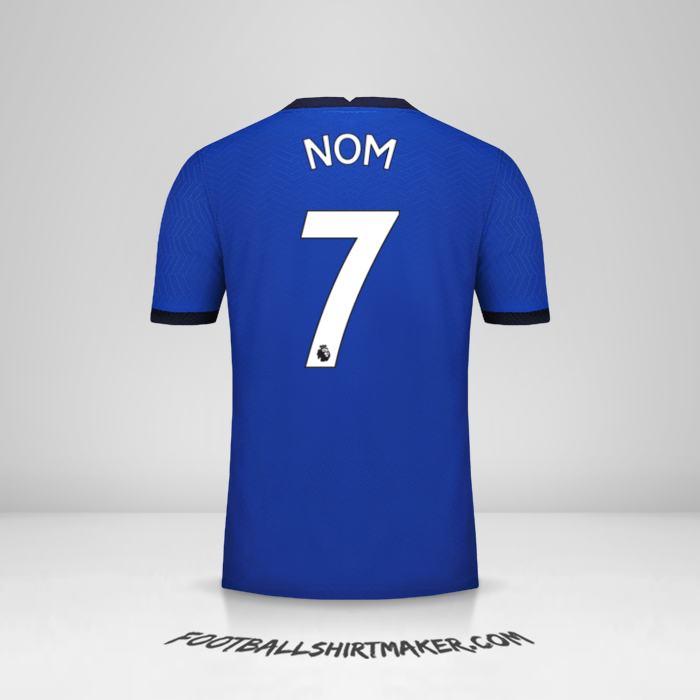 Maillot Chelsea 2020/21 -  nom - 7