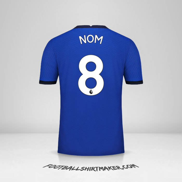 Maillot Chelsea 2020/21 -  nom - 8