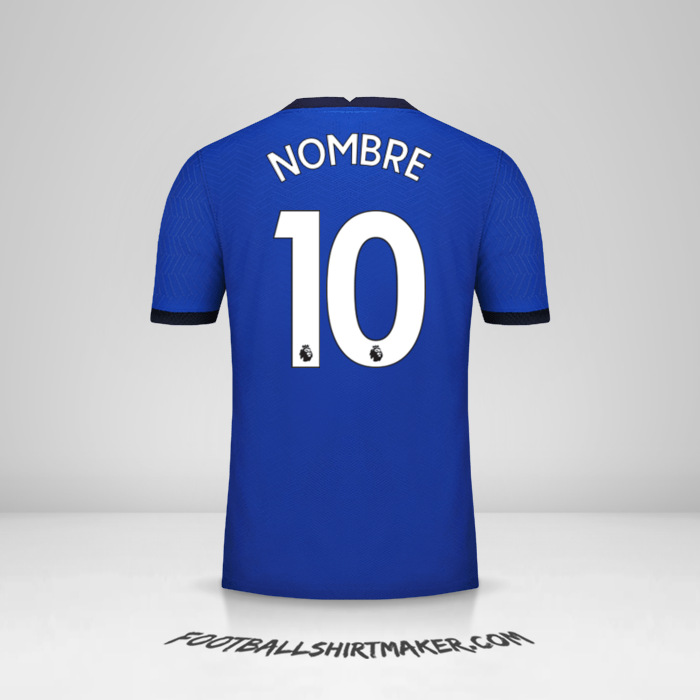 Jersey Chelsea 2020/21 -  nombre - 10