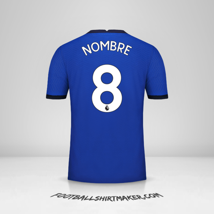 Jersey Chelsea 2020/21 -  nombre - 8