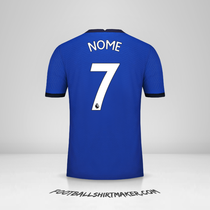 Camisa Chelsea 2020/21 -  nome - 7