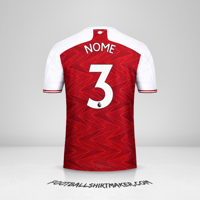 Maglia Arsenal 2020/21 -  nome - 3