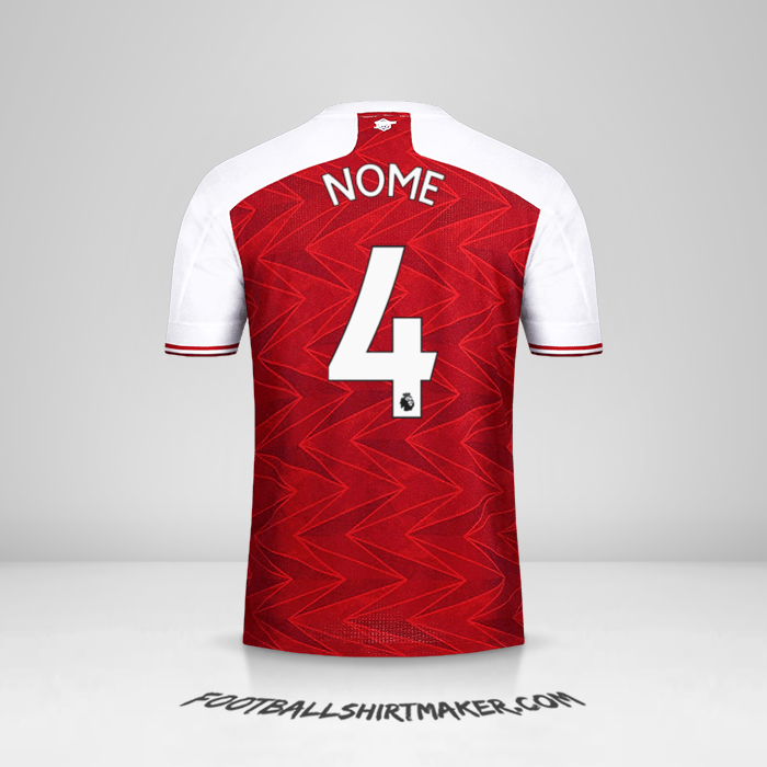 Maglia Arsenal 2020/21 -  nome - 4
