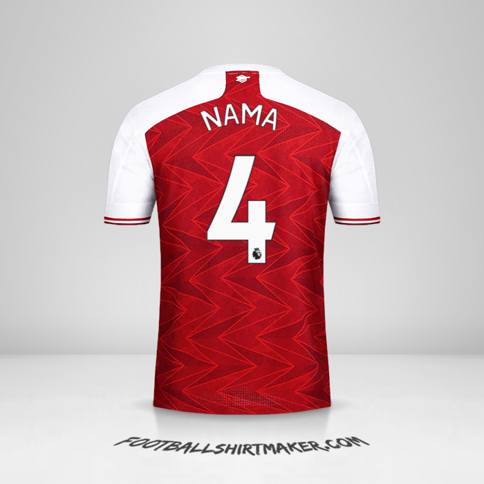 Jersey Arsenal 2020/21 -  nama - 4