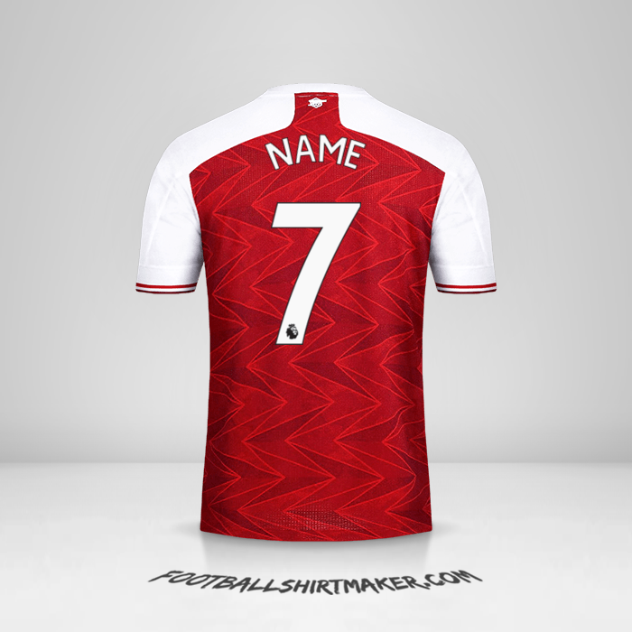 Shirt Arsenal 2020/21 -  name - 7