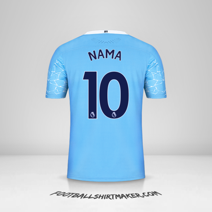 Jersey Manchester City 2020/21 -  nama - 10