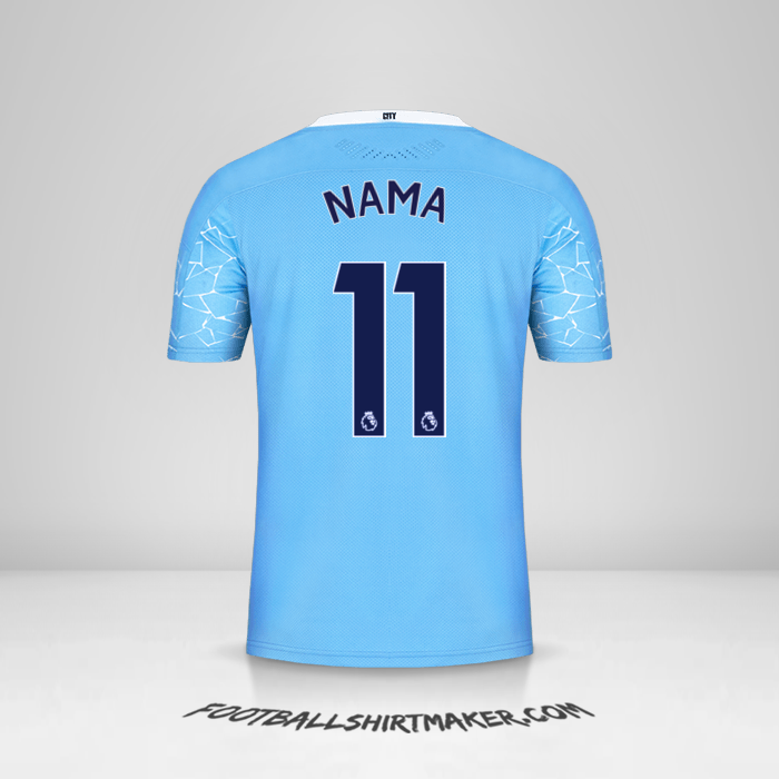 Jersey Manchester City 2020/21 -  nama - 11
