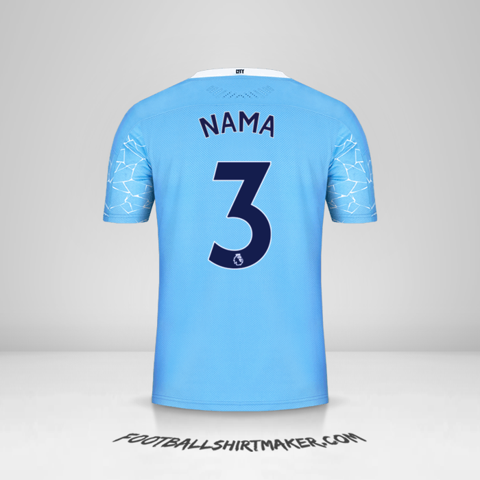 Jersey Manchester City 2020/21 -  nama - 3