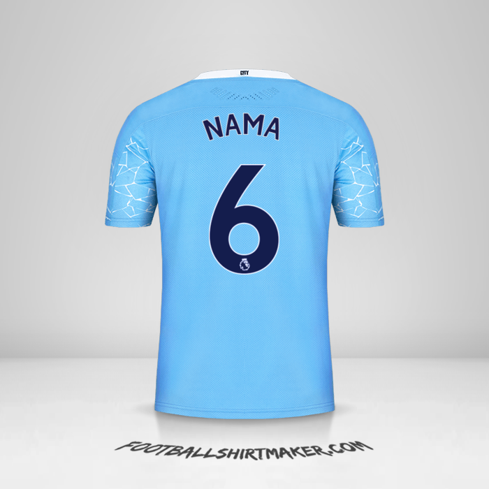 Jersey Manchester City 2020/21 -  nama - 6