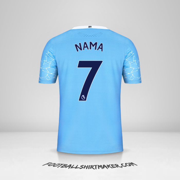 Jersey Manchester City 2020/21 -  nama - 7
