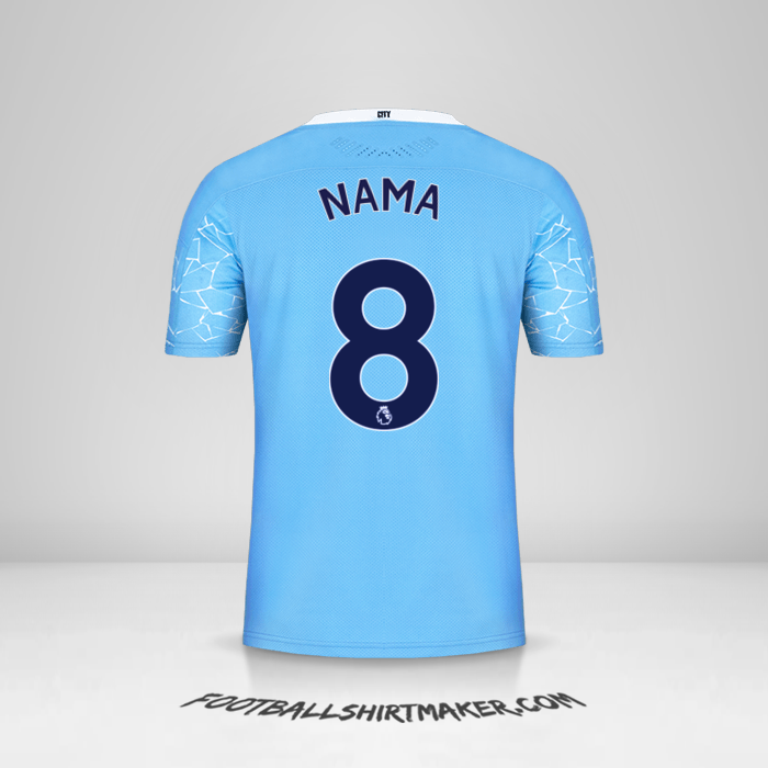 Jersey Manchester City 2020/21 -  nama - 8