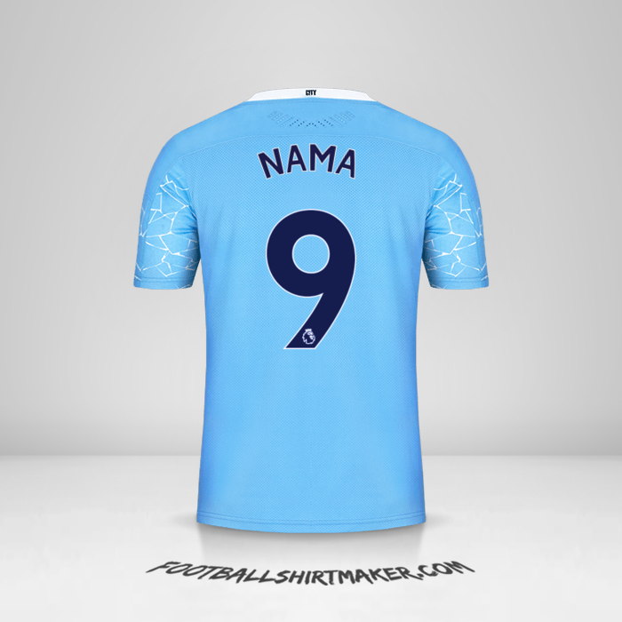 Jersey Manchester City 2020/21 -  nama - 9