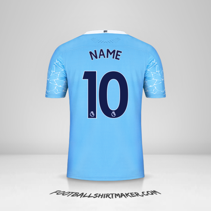 Jersey Manchester City 2020/21 -  name - 10