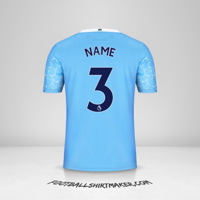 Shirt Manchester City 2020/21 -  name - 3