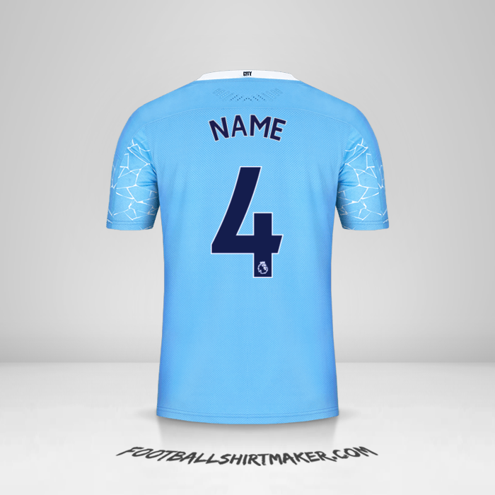 Shirt Manchester City 2020/21 -  name - 4