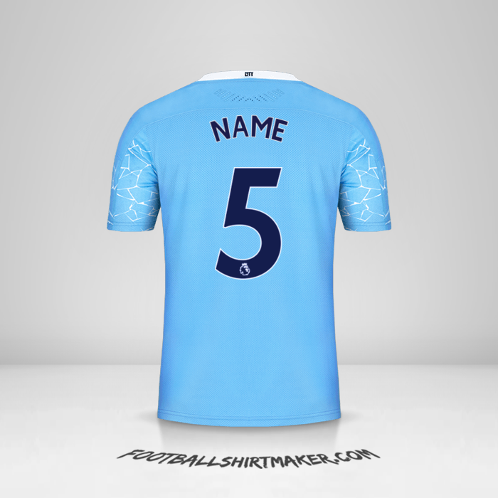 Shirt Manchester City 2020/21 -  name - 5