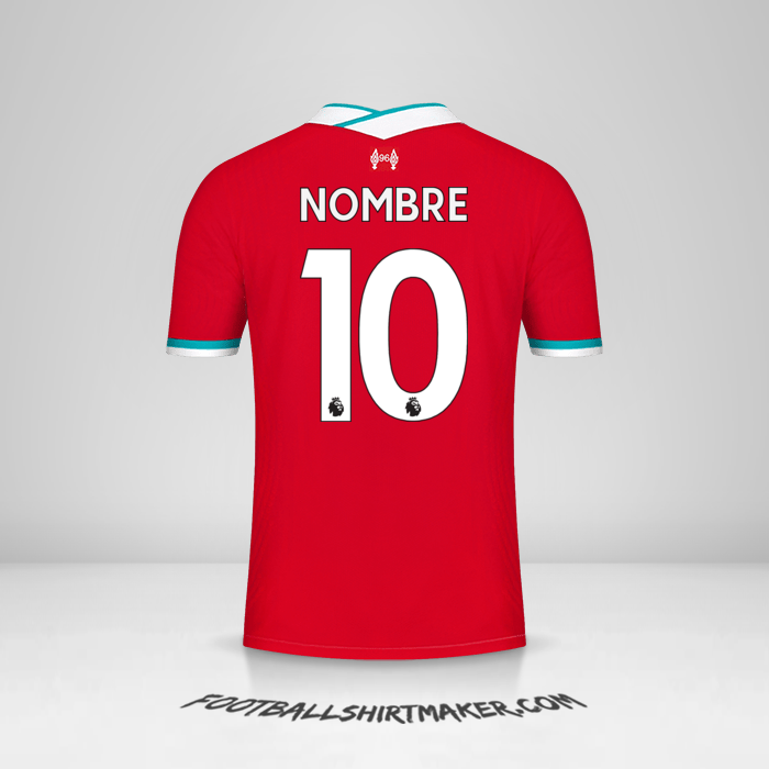 Camiseta Liverpool FC 2020/21 -  nombre - 10