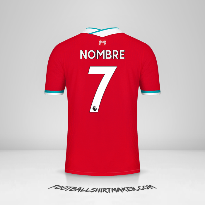 Camiseta Liverpool FC 2020/21 -  nombre - 7