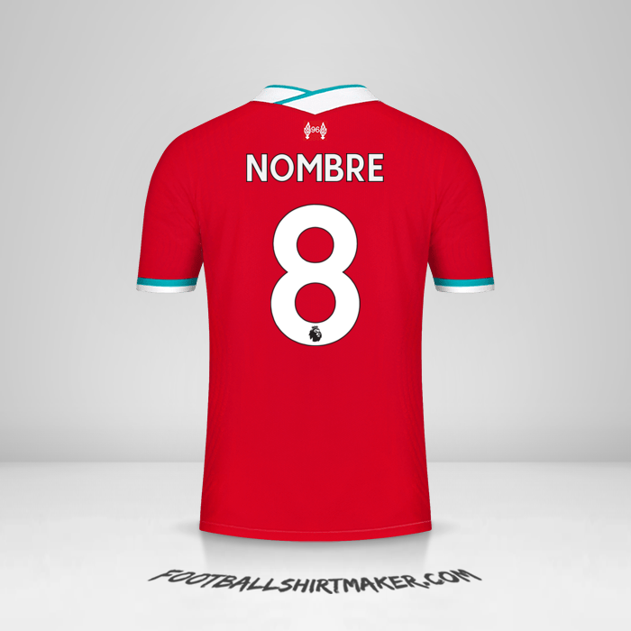 Jersey Liverpool FC 2020/21 -  nombre - 8