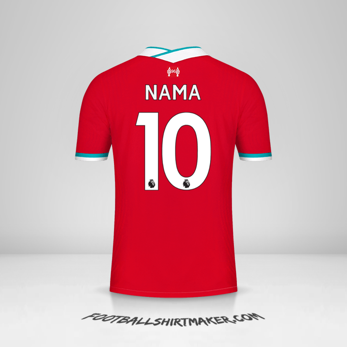 Jersey Liverpool FC 2020/21 -  nama - 10