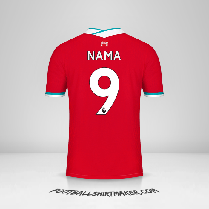 Jersey Liverpool FC 2020/21 -  nama - 9