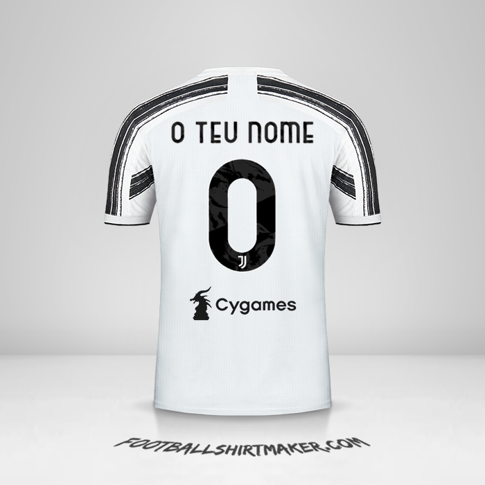 Camisola Juventus FC 2020/21 -  o teu nome - 0