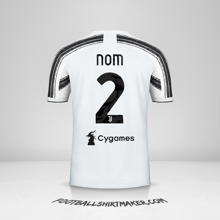 Maillot Juventus FC 2020/21 -  nom - 2