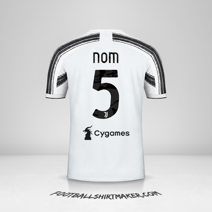 Maillot Juventus FC 2020/21 -  nom - 5