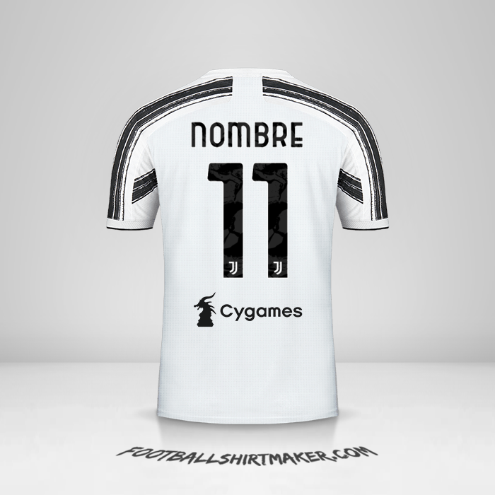 Jersey Juventus FC 2020/21 -  nombre - 11