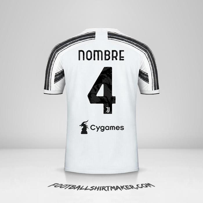 Jersey Juventus FC 2020/21 -  nombre - 4