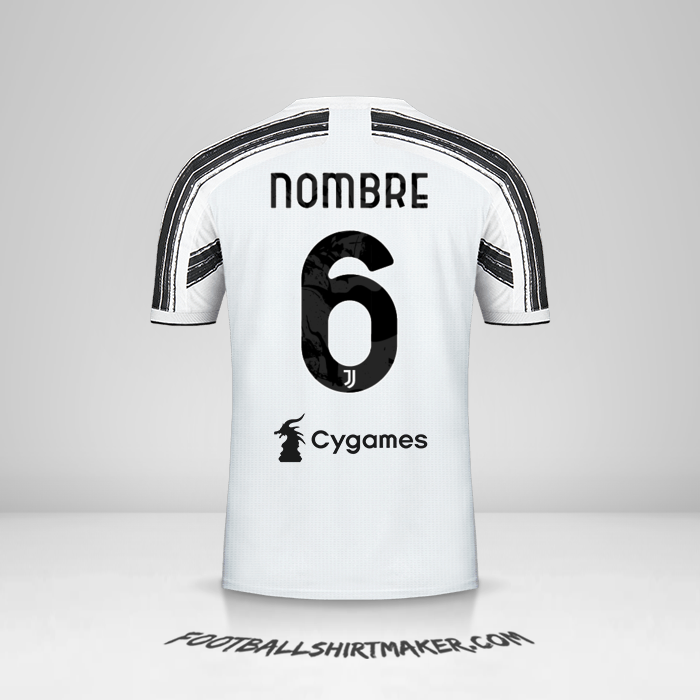 Camiseta Juventus FC 2020/21 -  nombre - 6