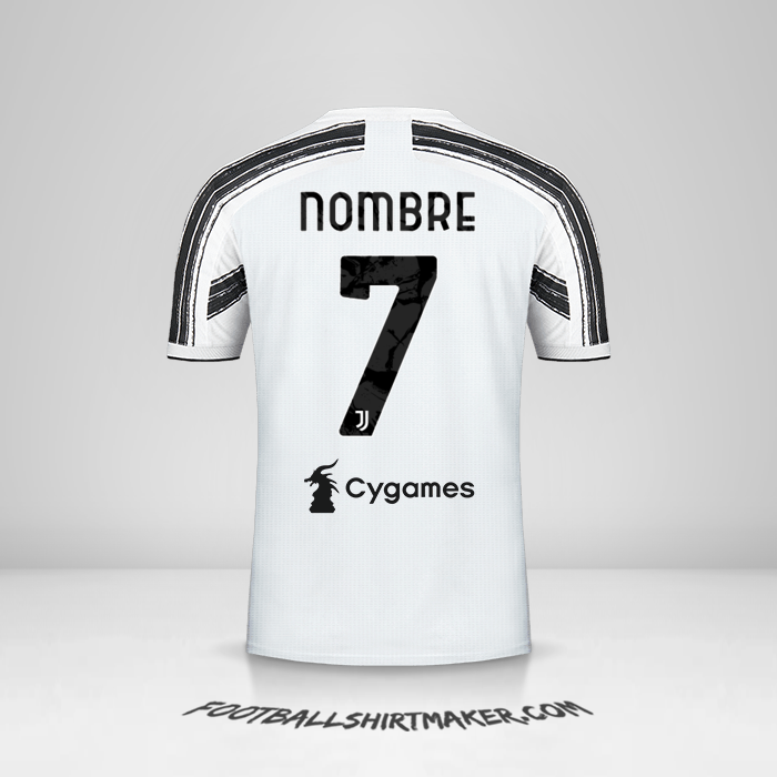 Jersey Juventus FC 2020/21 -  nombre - 7