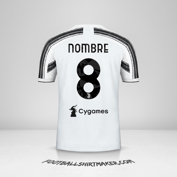 Jersey Juventus FC 2020/21 -  nombre - 8