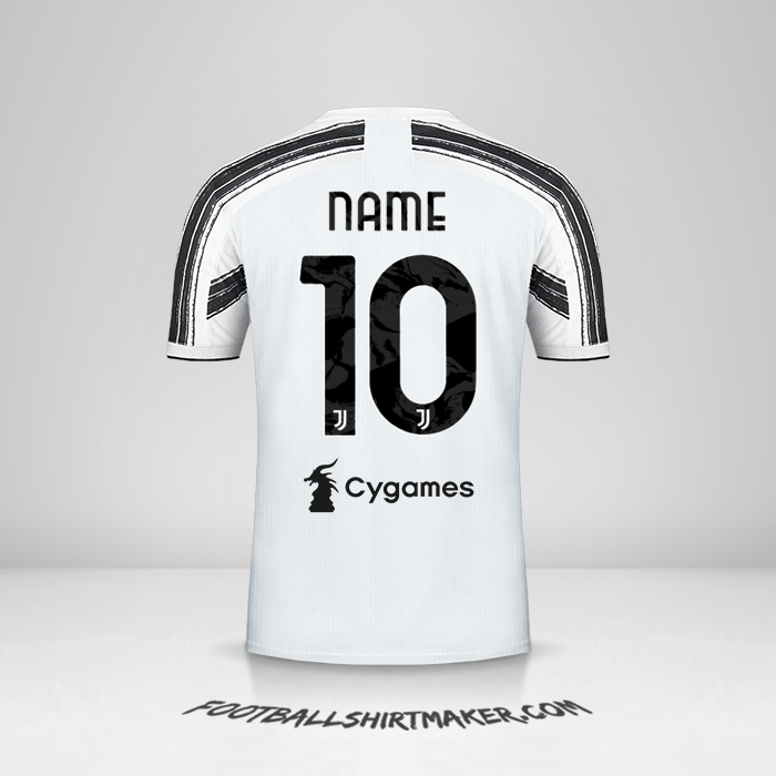 Jersey Juventus FC 2020/21 -  name - 10